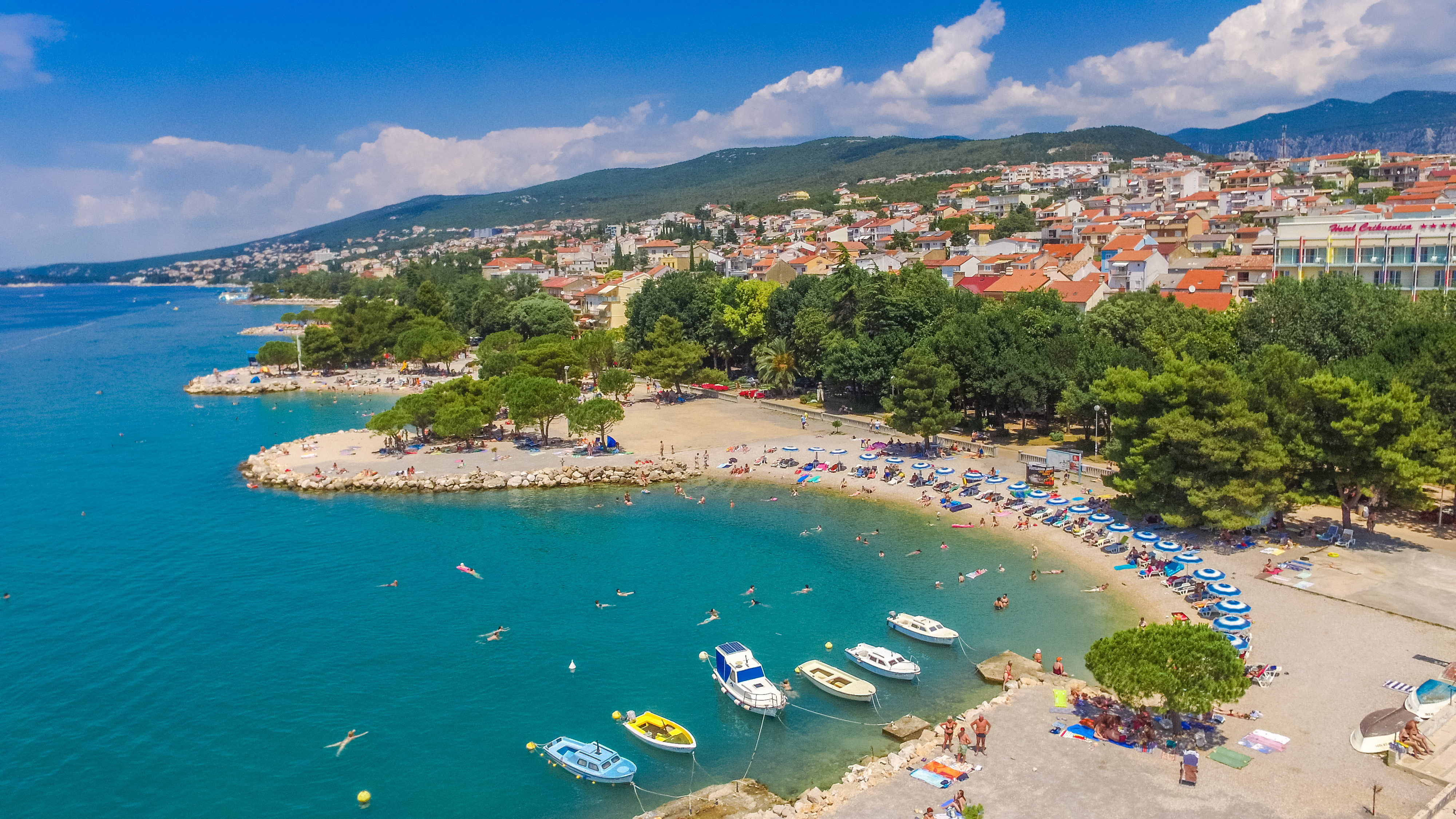 Crikvenica beach